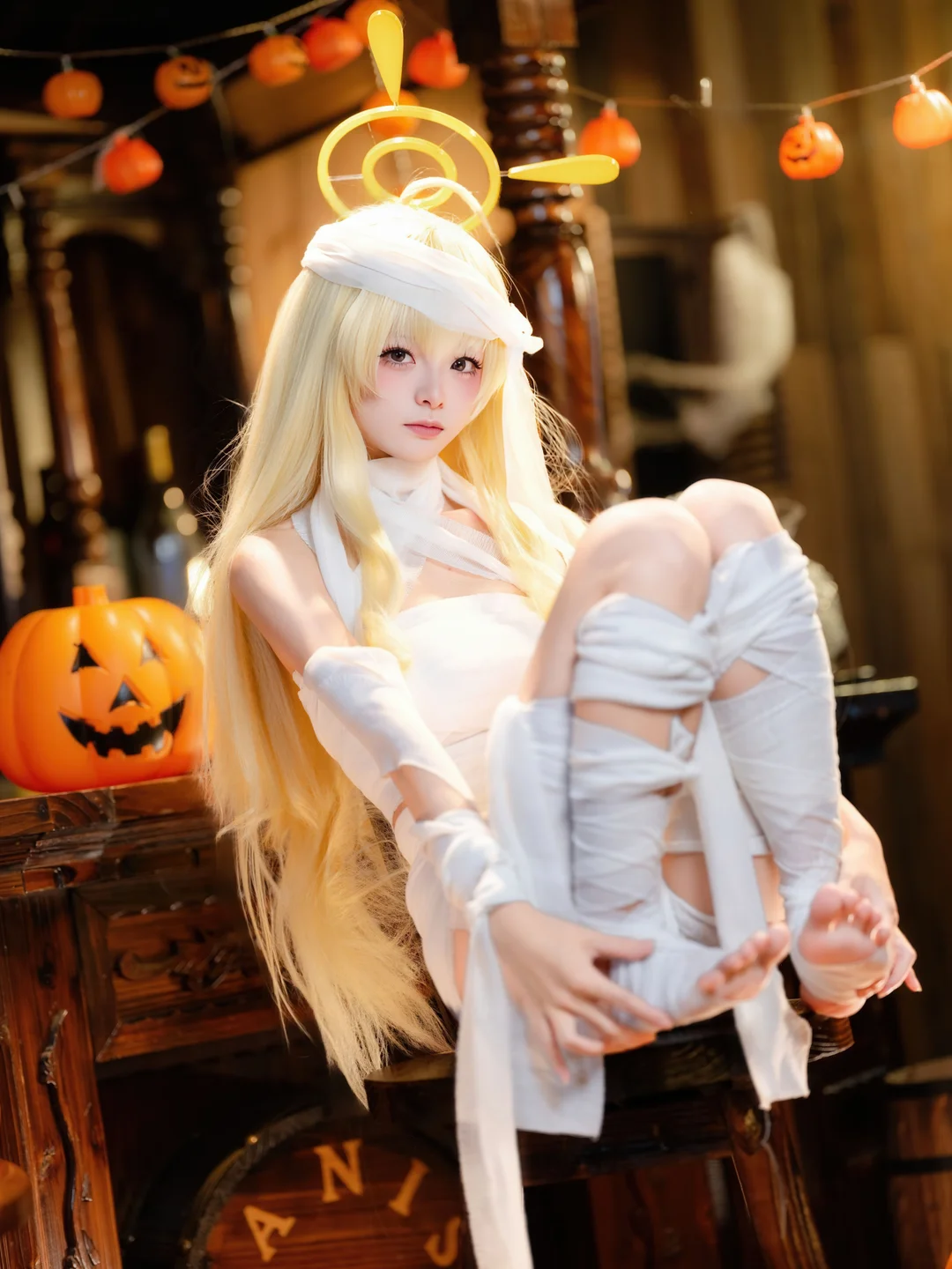 九柒喵 - No.040 好美+妃咲万圣节 [51P-453MB] tg@simisebaisi 【丝足阁】046.webp